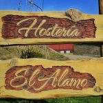 Cartel hosteria chalten santacruz argentina
