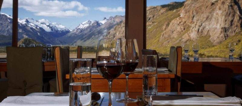 Cena Don Chalten Santacruz Argentina Hotel Los Cerros Boutique El Santa Cruz