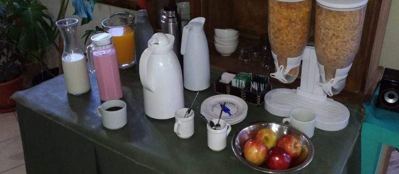 Desayuno Hosteria El Alamo Chalten Santacruz Argentina Hotel Santa Cruz