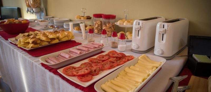 Desayuno Poincenot Chalten Santacruz Argentina Hotel El Santa Cruz