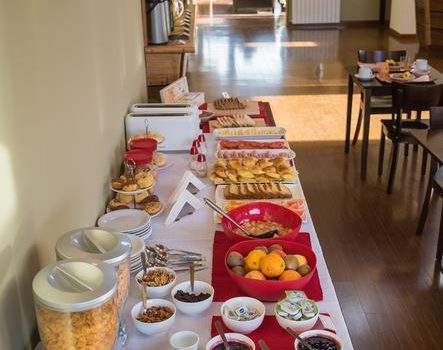 Desayuno Poincenot Chalten Santacruz Argentina Hotel El Santa Cruz